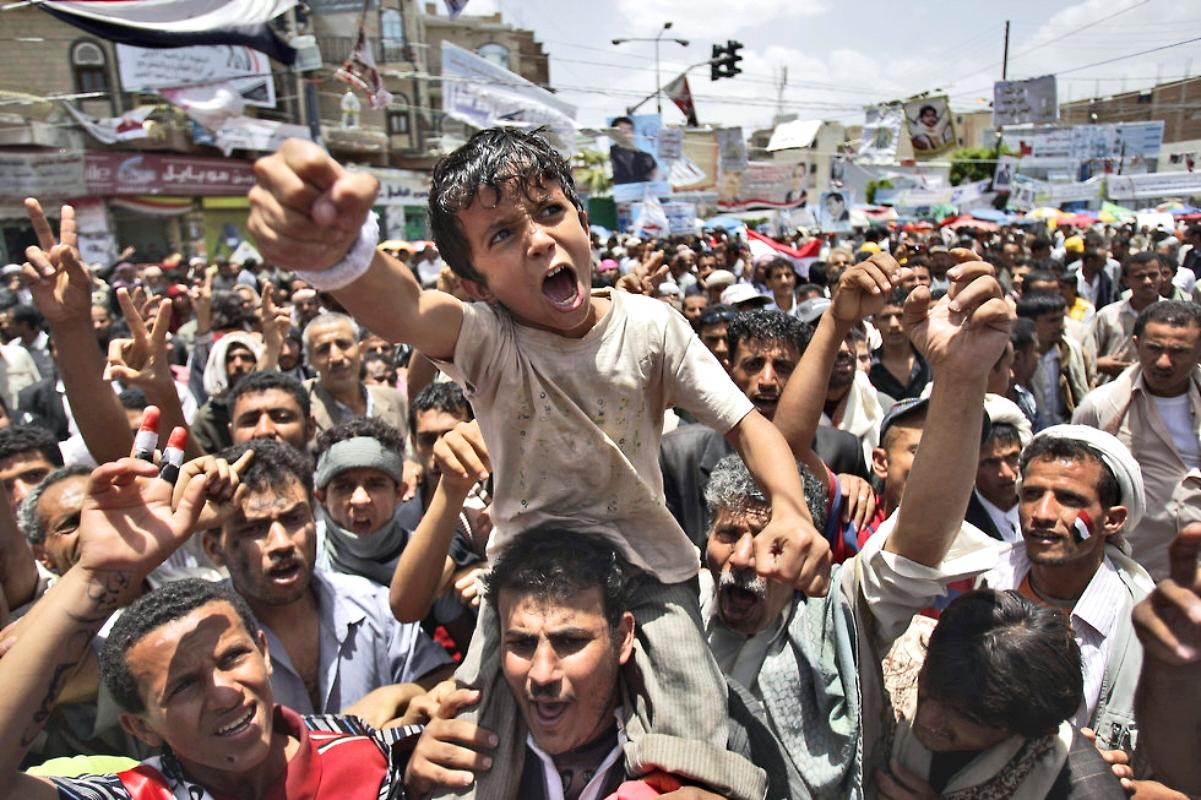 Image result for yemen riot