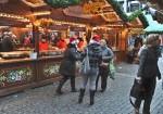 00.03h I. Germany Awaits Christmas. Christmas Market near Aachen Cathedral. 12.11