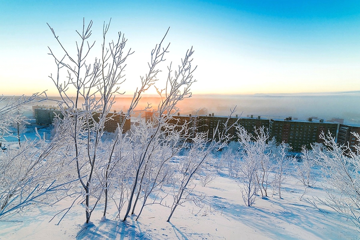 00 Norilsk in Winter. Russian Far North. 06. 27.01.14